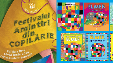 Elefantul Elmer și prietenii lui, la Festivalul Amintiri Din Copilărie