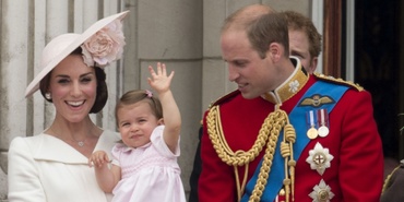 Prințesa Charlotte, debut regal la Palatul Buckingham
