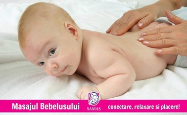 Masajul bebeluşului - O atingere hrănitoare