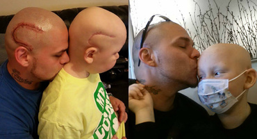 Gest impresionant făcut de un tătic pentru copilul său bolnav de cancer