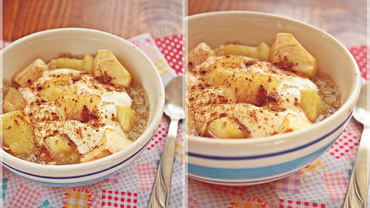 Quinoa cu mere coapte