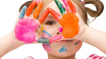 Cum să faci culori de pictat cu mâinile, pentru copii