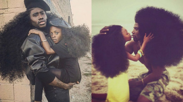 Așa tată, așa fiică! Fotografiile care au cucerit Instagram-ul