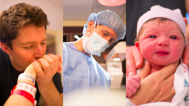 Fotografii uimitoare! O mămică şi-a pozat singură naşterea