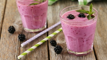 Smoothie cu mure (de la 12 luni)