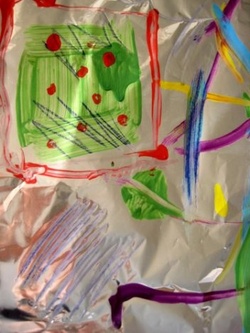 Pictura pe folie de aluminiu