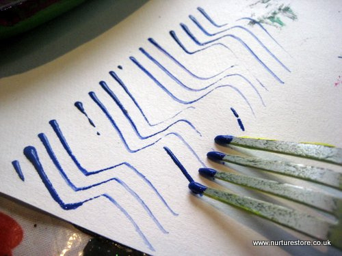 Pictura cu orice obiect, mai putin pensula