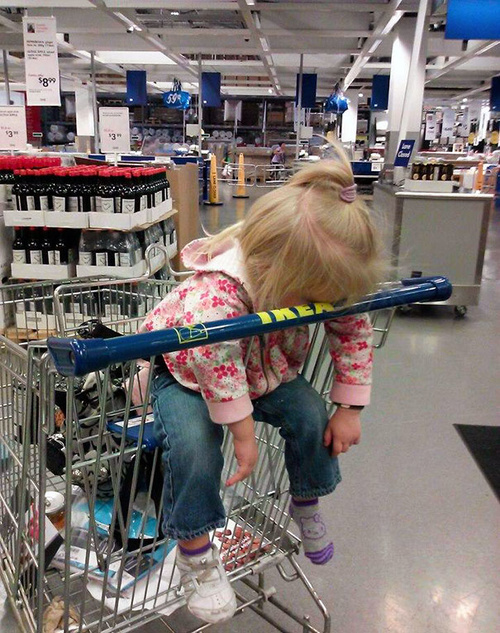 Cumpărăturile pot fi extrem de obositoare...