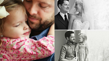 Un tătic văduv a recreat ziua nunții alături de fetița lui de 3 ani. Imagini emoționante