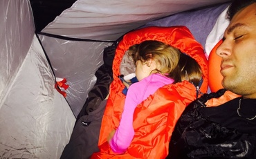 Eu, Tea, cort, camping