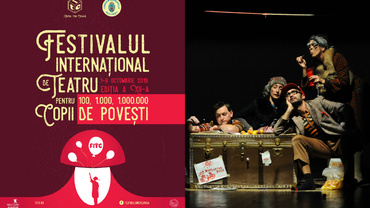 ’100, 1.000, 1.000.000 de povești’, între 1 și 8 octombrie la Teatrul Ion Creangă