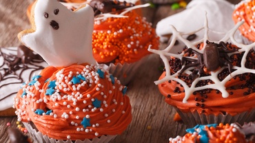 Desert de Halloween: Brioșe cu dovleac