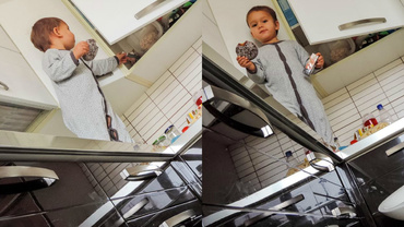 Bebeluşul căţărător