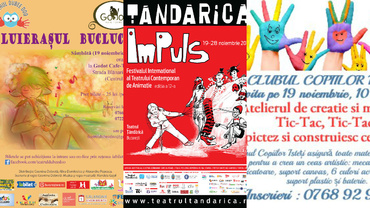Ce poți face cu copiii în București în weekend-ul 19-20 noiembrie