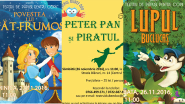 Ce poți face cu copiii în București în weekend-ul 26-27 noiembrie