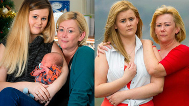 Povestea emoționantă a femeii care a dat naştere propriului ei nepot