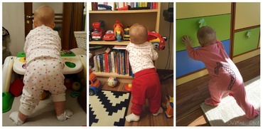 Viața cu un bebeluș (Sara la 9 luni)