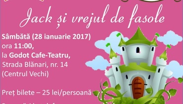 Jack și vrejul de fasole – spectacol de teatru interactiv pentru copii și nu numai